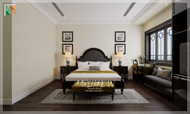 giường ngủ bọc nỉ